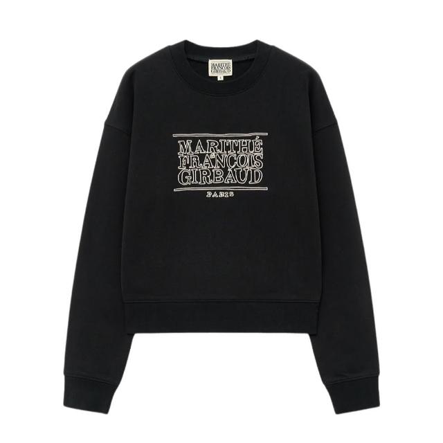 【MARITHE FRANCOIS GIRBAUD】官方旗艦 女版 塗鴉經典LOGO短版大學TEE MFG(多款任選)
