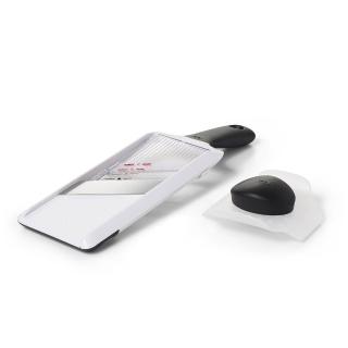 【OXO】可調式蔬果削片器 切片器 刨片器(厚度可調 鋒利滑順 附安全鎖與固定蓋)