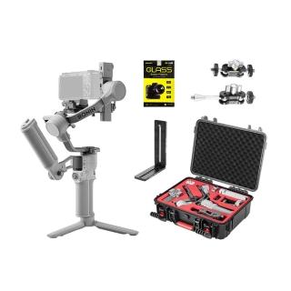 【DJI】RS 4 Mini Combo 套裝版+氣密箱+螢幕鋼化貼+LPD-130 L型支架+TM-2魔術手臂+TM-3魔術手臂(公司貨)