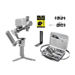【DJI】RS 4 Mini Combo 套裝版+收納包+螢幕鋼化貼+LPD-130 L型支架+TM-2魔術手臂+TM-3魔術手臂(公司貨)