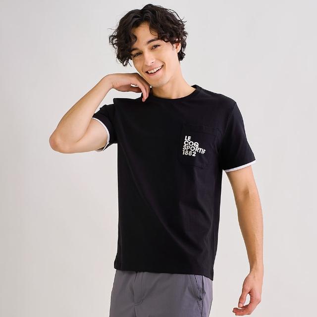 【LE COQ SPORTIF 公雞】短袖T恤 男款-3色-LWV21303
