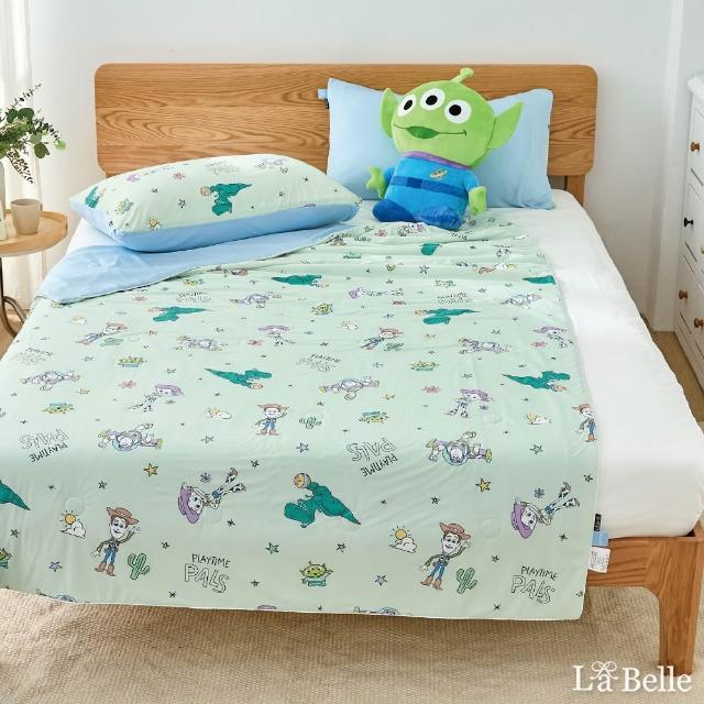 【Great Living 格蕾寢飾】迪士尼正版授權 ICECOOL 眠綿冰涼被枕頭組(怪獸電力公司/小熊維尼/米奇 任選)