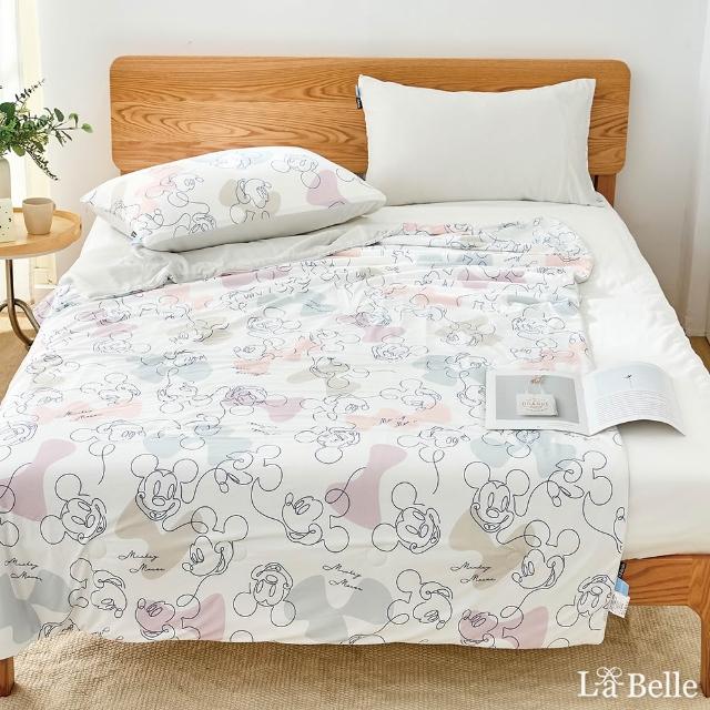 【Great Living 格蕾寢飾】迪士尼正版授權 ICECOOL 眠綿冰涼被枕頭組(怪獸電力公司/小熊維尼/米奇 任選)