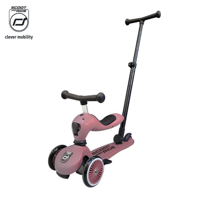 【Scoot&Ride】Kick1 Push&Go滑步滑板車(奧地利滑步車 平衡車 嚕嚕車 學步車)
