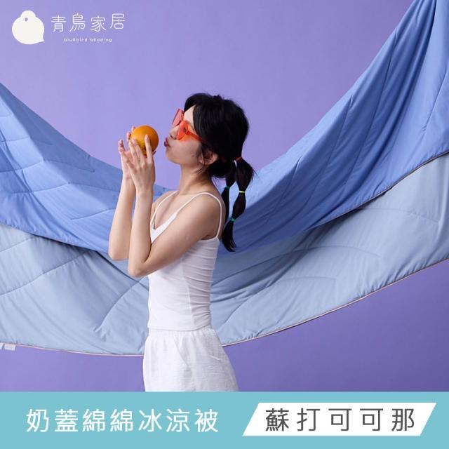 【青鳥家居】Momo獨家｜冬夏雙響組/冬被+冰涼被(石墨烯冬被＋奶蓋綿綿冰涼被)