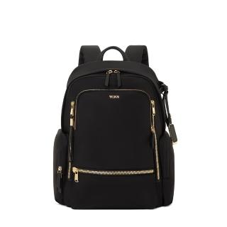 【TUMI】Voyageur Celina 都會休閒背包 - 黑金(TUMI 官方旗艦店)