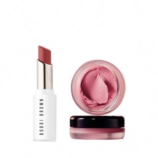 【Bobbi Brown 芭比波朗】原生釉光粉嫩組(釉光水唇膏+雲朵腮紅8.5g)