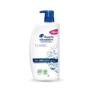 【head＆shoulders 海倫仙度絲】經典清潔去屑洗髮乳 1000毫升