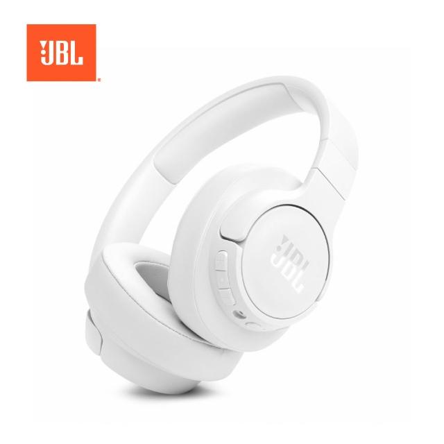 【JBL】Tune 770NC 頭戴式藍牙降噪耳機(音效重現強勁低音)