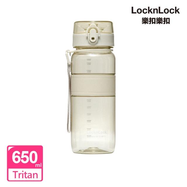 【LocknLock 樂扣樂扣】官方直營 Tritan優質彈蓋提帶水壺 650ml