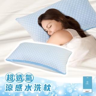 【寢室安居】超透氣COOL涼感立體Ｑ彈水洗枕