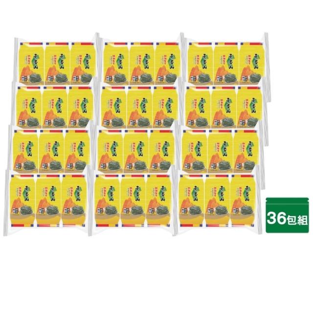 【元本山】朝鮮海苔-麻油清香/海鹽風味(36包入)