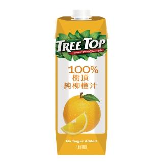 【Tree Top 樹頂】100%純柳橙汁 1Lx1箱(共10入)