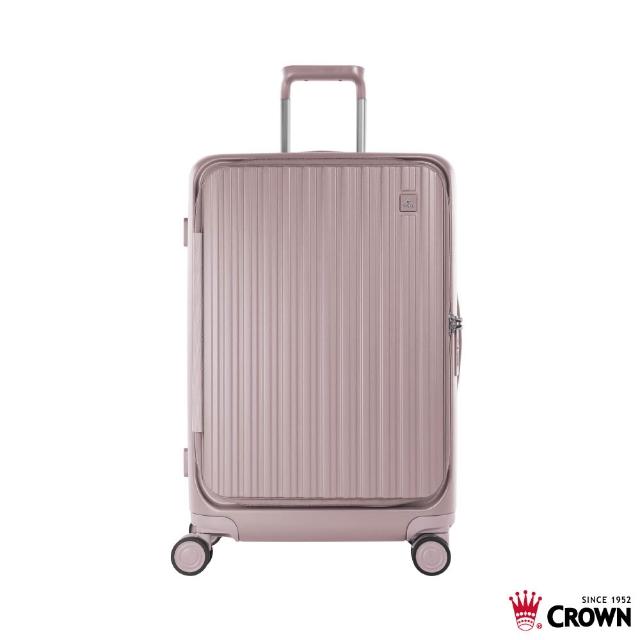 【CROWN 皇冠】假日照常配送 Boxy 29吋 前開式框架拉桿箱 (行李箱/旅行箱)