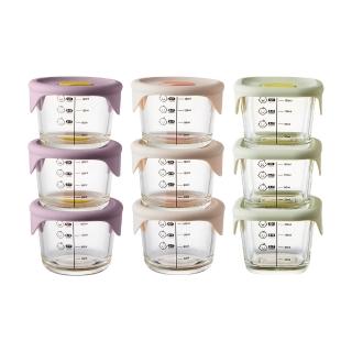 13887319 OL 【LocknLock 樂扣樂扣】超值六入組 官方直營 寶寶副食品耐熱玻璃調理盒 230ml(玻璃保鮮盒/副食品)