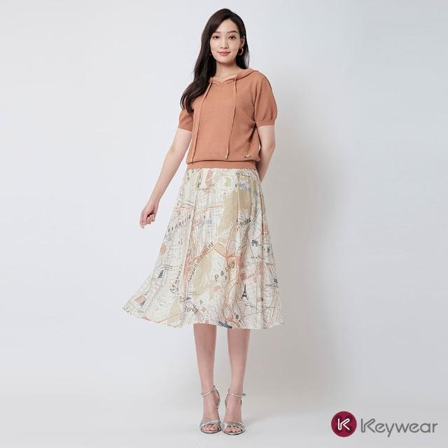 【KeyWear 奇威名品】網路獨家 春漾繽紛長裙/雪紡裙/紗裙/裙子(多款任選)