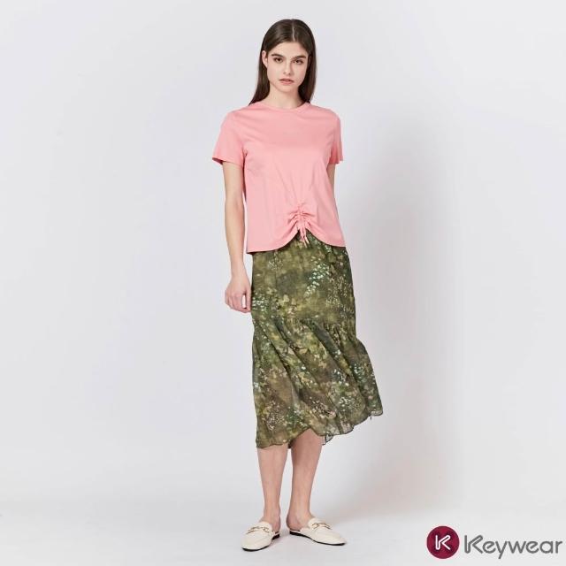 【KeyWear 奇威名品】網路獨家 春漾繽紛長裙/雪紡裙/紗裙/裙子(多款任選)