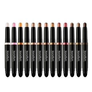 【Karadium】閃亮珍珠眼影棒 3入組(炫彩珠光 滑順顯色 11色任選)