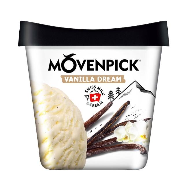 【Movenpick 莫凡彼】475ml、500ml冰淇淋4盒組