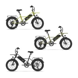 【CyberCycle】Antelope 大羚羊 - 20吋 強動力x前避震 多功能胖胎電輔車(親子車/胖胎車)
