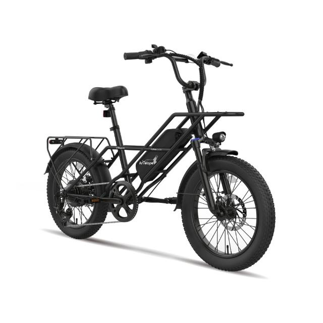 【CyberCycle】Antelope 大羚羊 - 20吋 強動力x前避震 多功能胖胎電輔車(親子車/胖胎車)