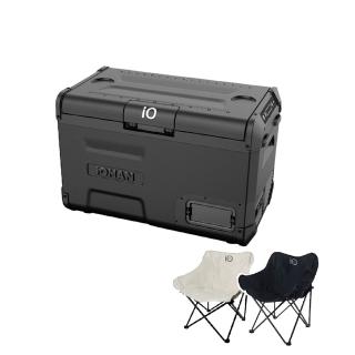 【iO】iOMAN動力版行動冰箱25L iO-iM250L-B 車用冰箱 高效保冷 太陽能充電 悠遊戶外