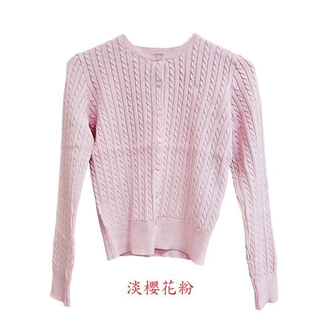 【POLO】大童青年版 Ralph Lauren小馬刺繡麻花針織外套/針織衫(大童版xl 建議成人60KG以下)