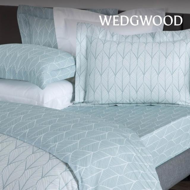【WEDGWOOD】天絲純棉印花 薄被套床包 雙人四件組/單人組均一價(任選｜60支300織)