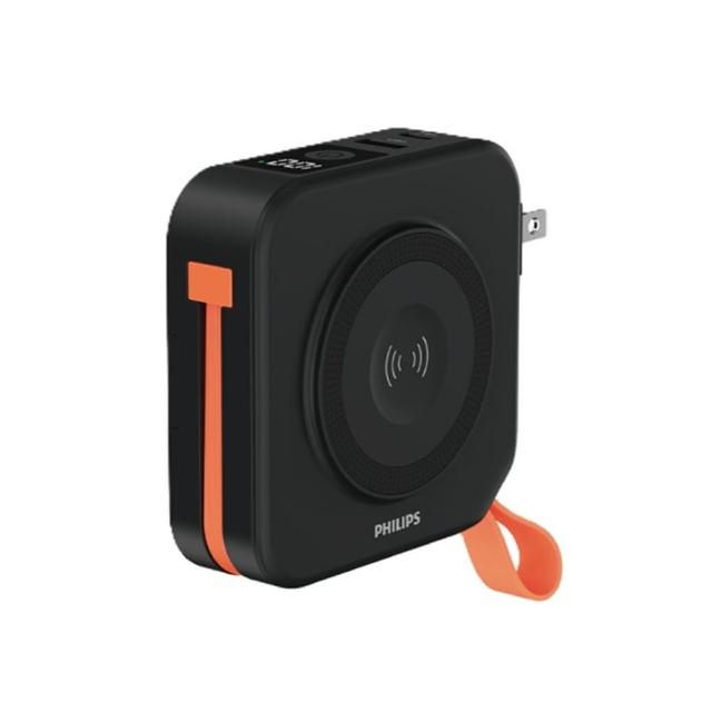【Philips 飛利浦】FunCube2.0 DLP4348C-E 多合一螢幕顯示行動電源10000mAh(37Wh/具Wh標示)