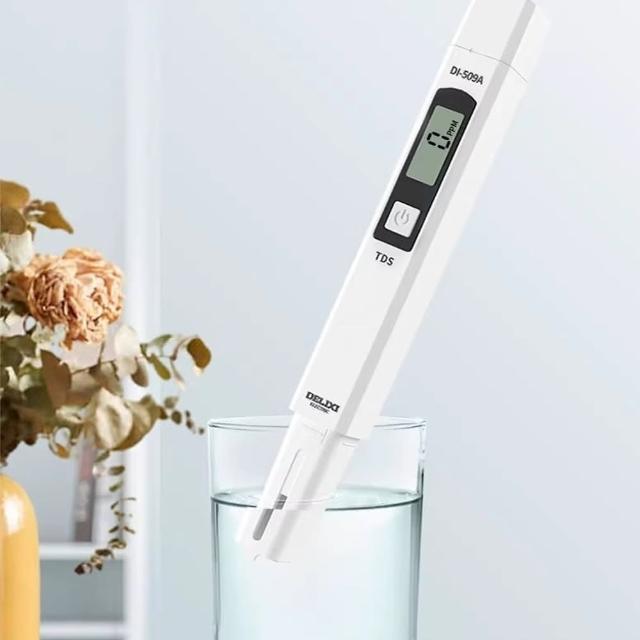 【UMIS】高精度多功能水質檢測筆 TDS水質檢測儀 溫度檢測儀 飲用水 驗水筆 水質偵測 驗水筆 測水筆 DI509A