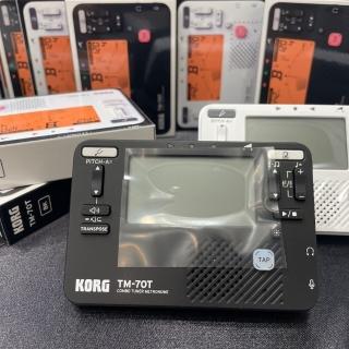 【KORG】TM-70T 多功能調音器/節拍器(日本直送 品質保證!再吵 ? 都清晰 !)