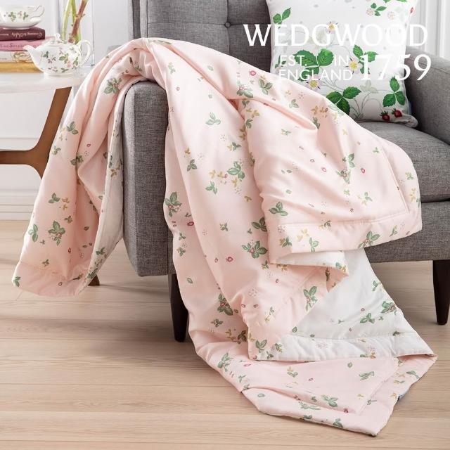 【WEDGWOOD】100%天絲印花 海藻蠶絲涼被薄被四季被(單人150x195cm｜300織百貨款)