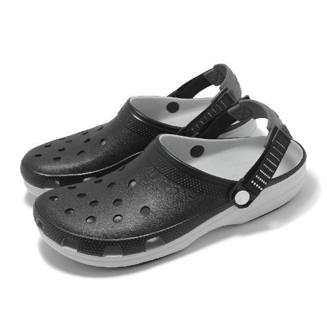 【Crocs】洞洞鞋 Classic Turbo Clog 男鞋 女鞋 經典渦輪克駱格 黑 涼鞋(211287001)