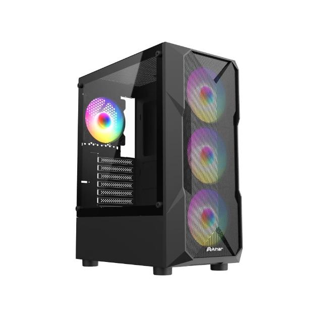 【NVIDIA】i5六核GeForce RTX 5060 Ti{黑帝斯KDEC}電競電腦(i5-12400F/技嘉B760/16G D5/1TB/WIFI)