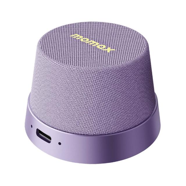 【Momax】1-Vibe Go 迷你磁吸支架無線音箱(可攜式喇叭/無線藍牙音箱/藍牙喇叭)