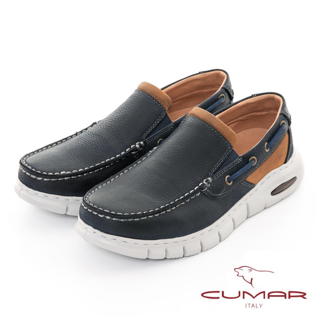 【CUMAR】舒適帥氣休閒樂福鞋(多款任選)
