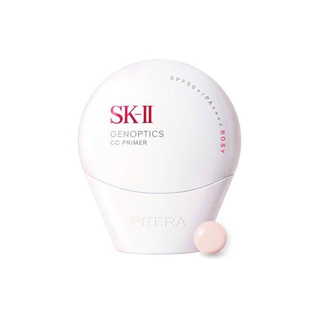 【SK-II】官方直營 光蘊輕透CC霜30g(自然膚或玫瑰粉或校色綠/防曬小白球/SPF50+/新色上市)