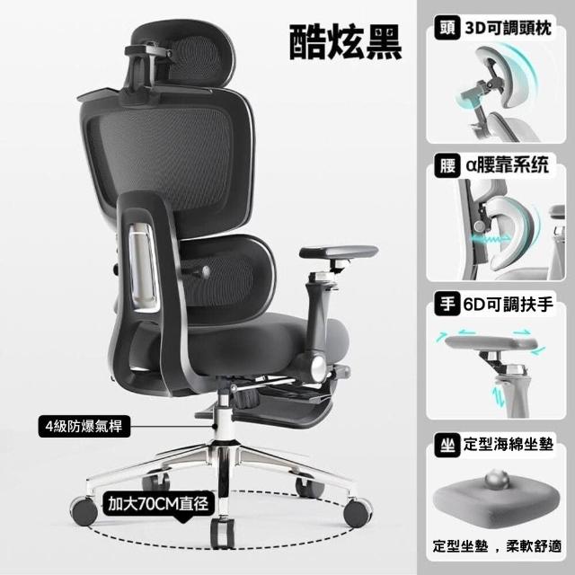 【C&D】專家級人體工學椅(50D等級沙發級別海綿坐墊)
