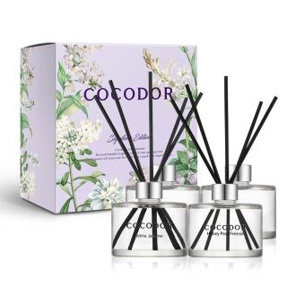 【COCODOR】經典擴香禮盒(200mlx4入組/香氛/蜜梨小蒼蘭/白茉莉/白麝香/柑橘薰衣草/送禮/)