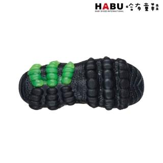 【HABU 哈布童鞋】SKECHERS 男童系列 中童 恐龍 燈鞋 400121L0LV(Skech-O-Saurus Light 2.0)