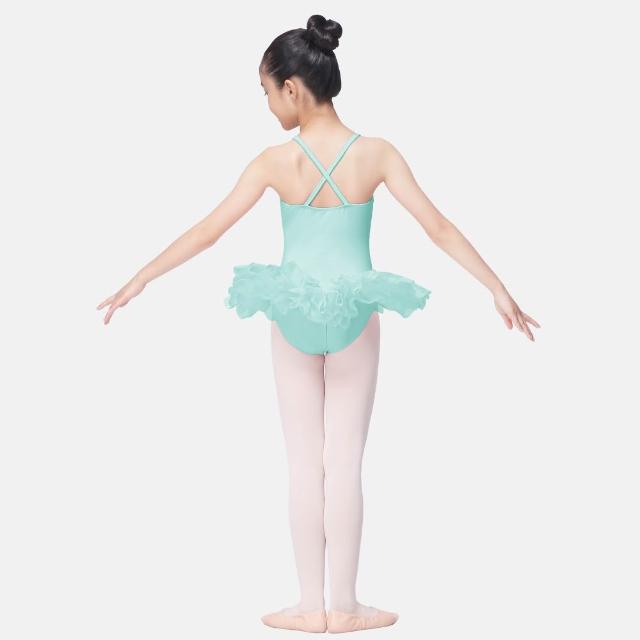 【Bourdance 寶琦華】兒童芭蕾舞衣TUTU澎澎童紗裙(棉質細肩後背交叉吊帶背心/舞蹈運動/MIT台灣製)