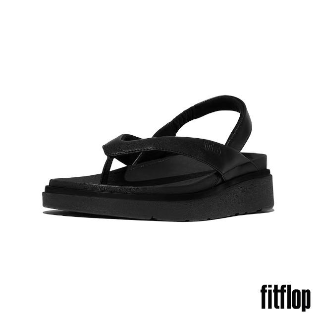 【FitFlop】防水可調式/水鑽金屬/Z字亮片/素面鬆緊/花卉皮革/夾腳後帶涼拖鞋-女(多款)
