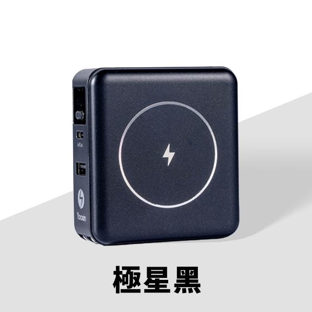 不含AC插頭 台灣製 白沙屯媽祖 10000mAh行動電源(36.5Wh 磁吸無線充 PD快充 自帶線)