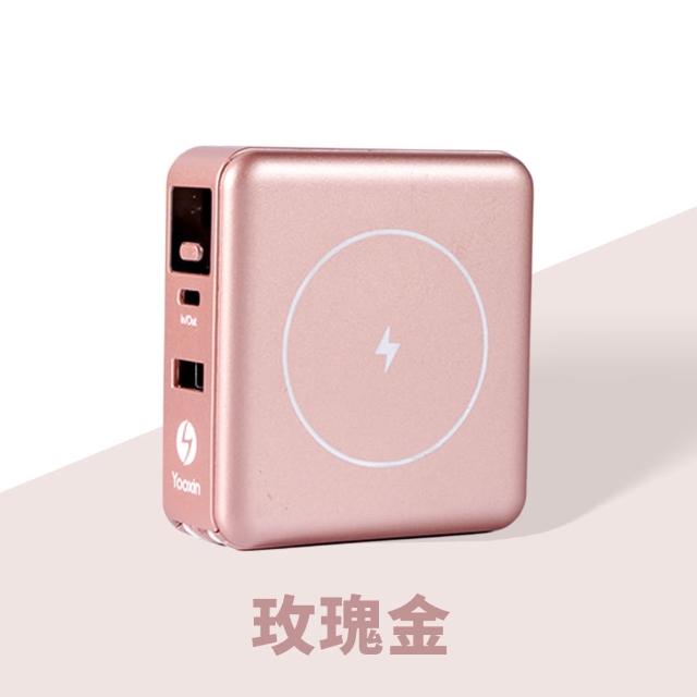 不含AC插頭 台灣製 白沙屯媽祖 10000mAh行動電源(36.5Wh 磁吸無線充 PD快充 自帶線)