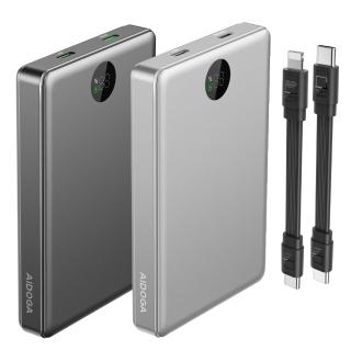 行動電源 【AIDOGA】10000mAh 可上飛機 智能斷電行動電源 38.5Wh PD充電線雙向快充(BSMI/中國CCC/歐美CE/FCC)