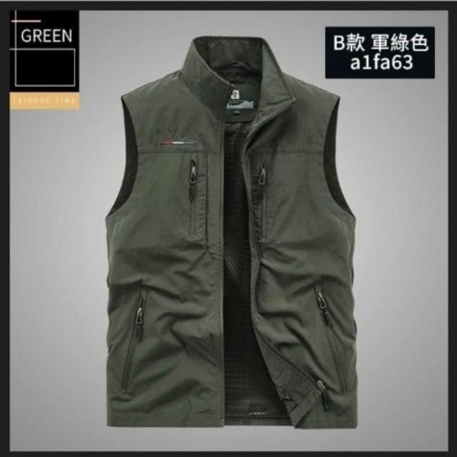 【巴黎精品】現貨+預購 男工裝背心男外套休閒戶外機能釣魚背心(露營戰術攝影登山單車速乾透氣3色a1du19)