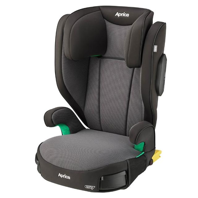 【Aprica 愛普力卡】RideCrew ISOFIX 3-12歲成長型汽座(安全帶兩用 成長座椅 增高墊)