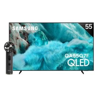 【Samsung 三星】55型 4K QLED AI 智慧顯示器 55Q7F 壁掛安裝(QA55Q7FAAXXZW)