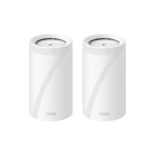 【TP-Link】Wi-Fi 7 BE11000 三頻5G真Mesh 無線路由器 分享器(支援AI筆電/透天厝/Deco BE65 Pro 二入組)