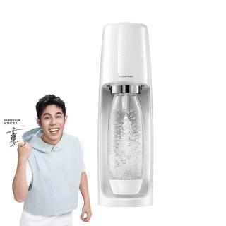 【Sodastream】Sodastream-時尚風自動扣瓶氣泡水機Spirit(內含1L水瓶*1)